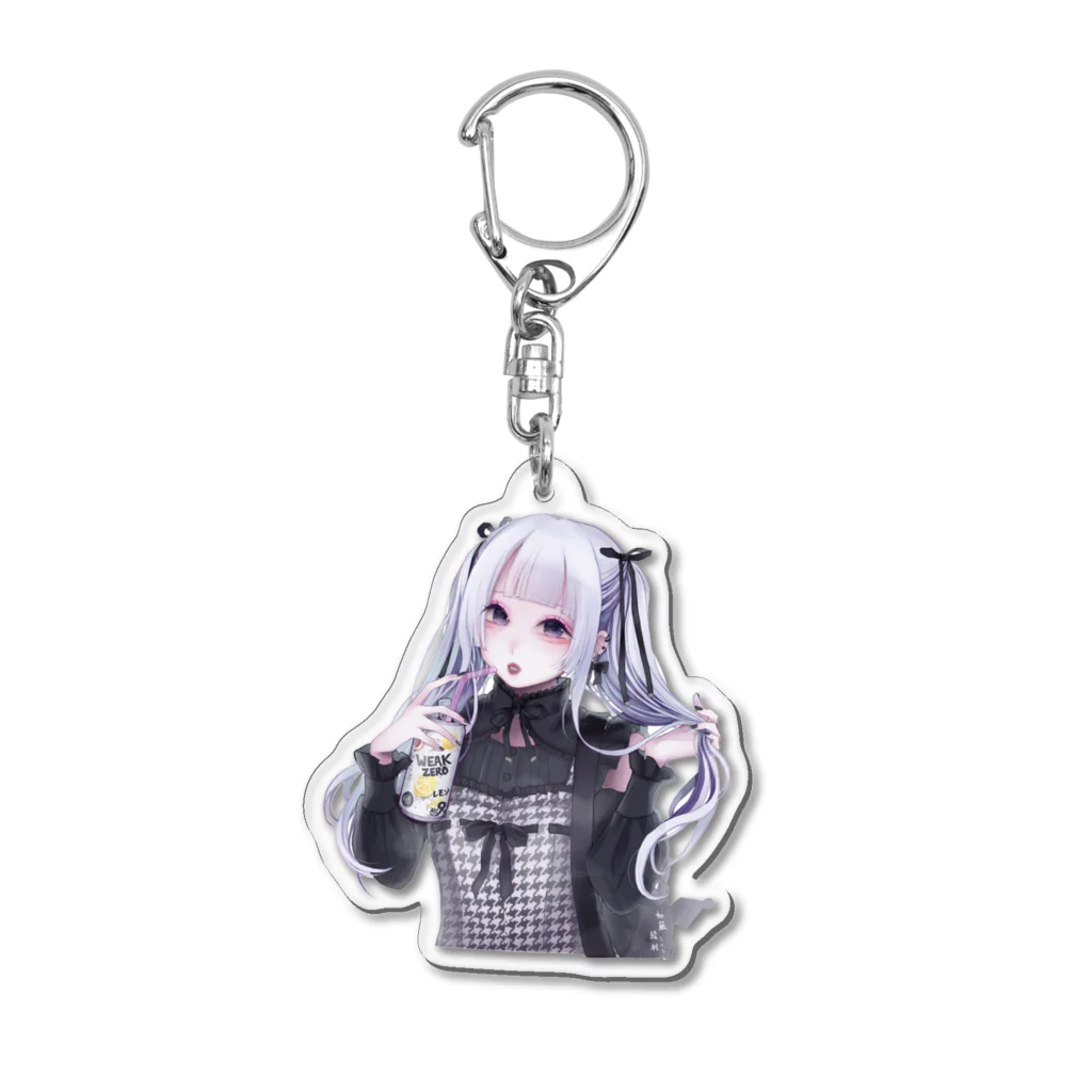 加藤♡絵利のゴス地雷女子　チューハイ2 Acrylic Key Chain