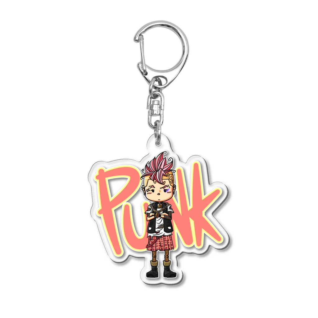 118designのPUNK Acrylic Key Chain