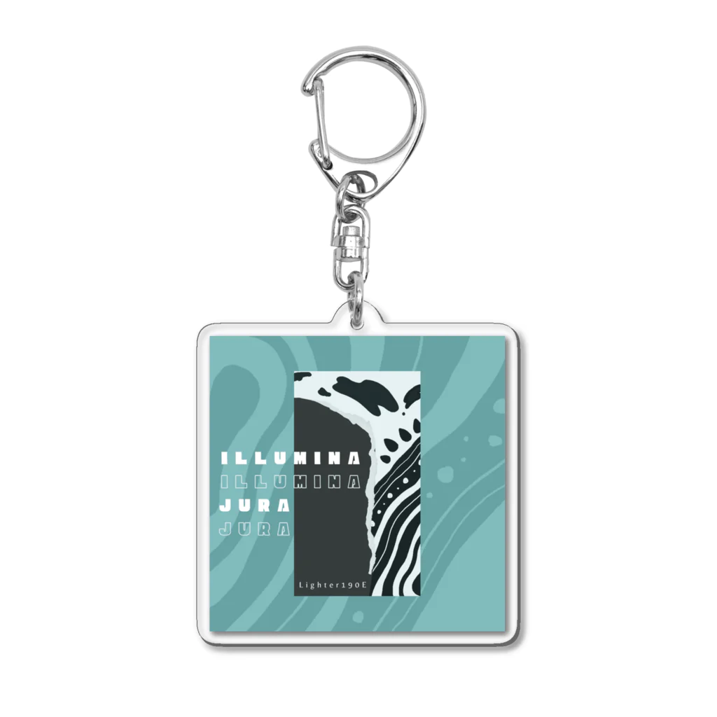 Lighter190EのILLUMINA / JURA キーホルダー Acrylic Key Chain