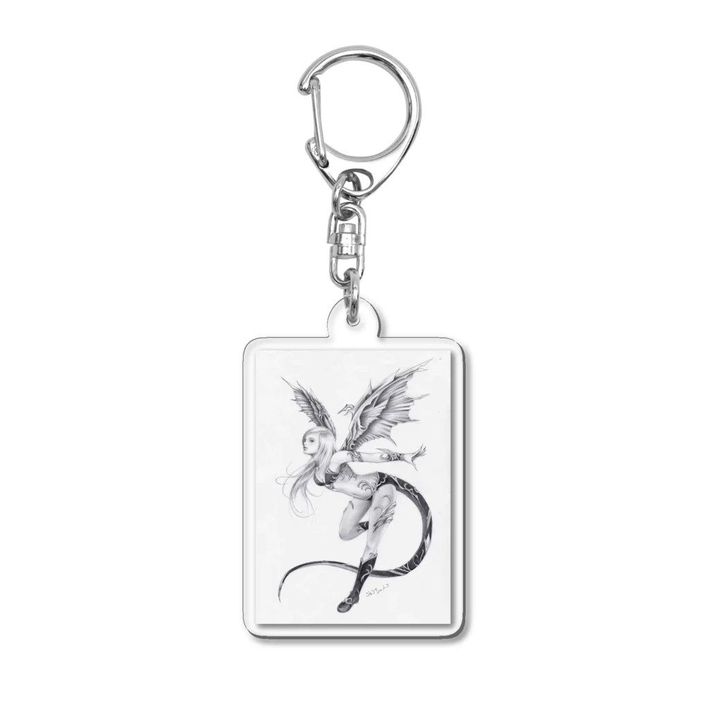 クリスタルファンタジーのサキュバス Acrylic Key Chain