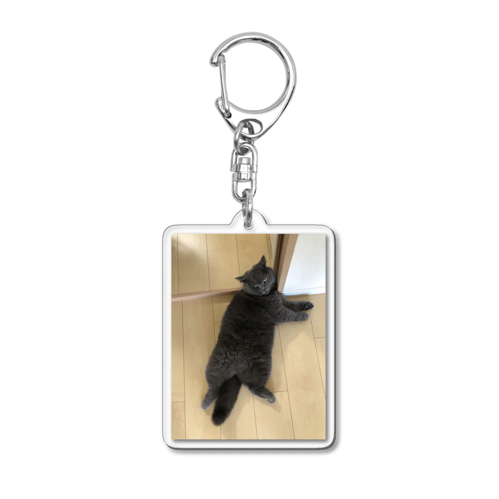 The second の休憩中猫 Acrylic Key Chain