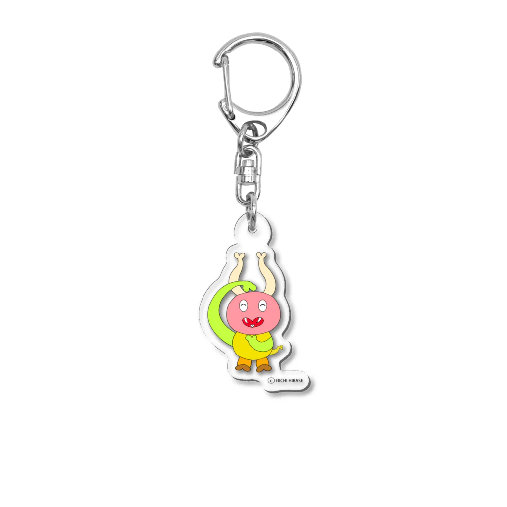 ヒラエイの笑顔の珍獣ハーピーくん Acrylic Key Chain