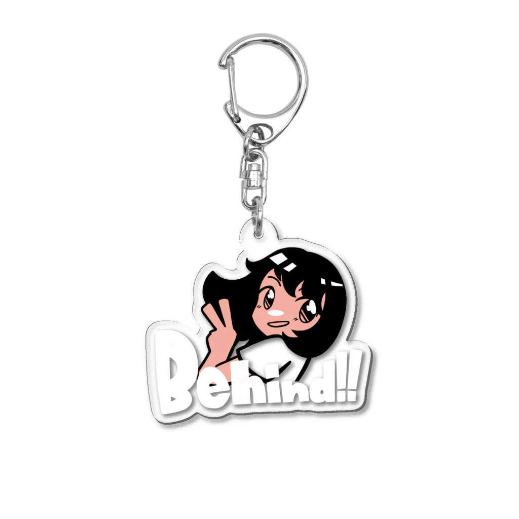 SAPOのBehindちゃん Acrylic Key Chain