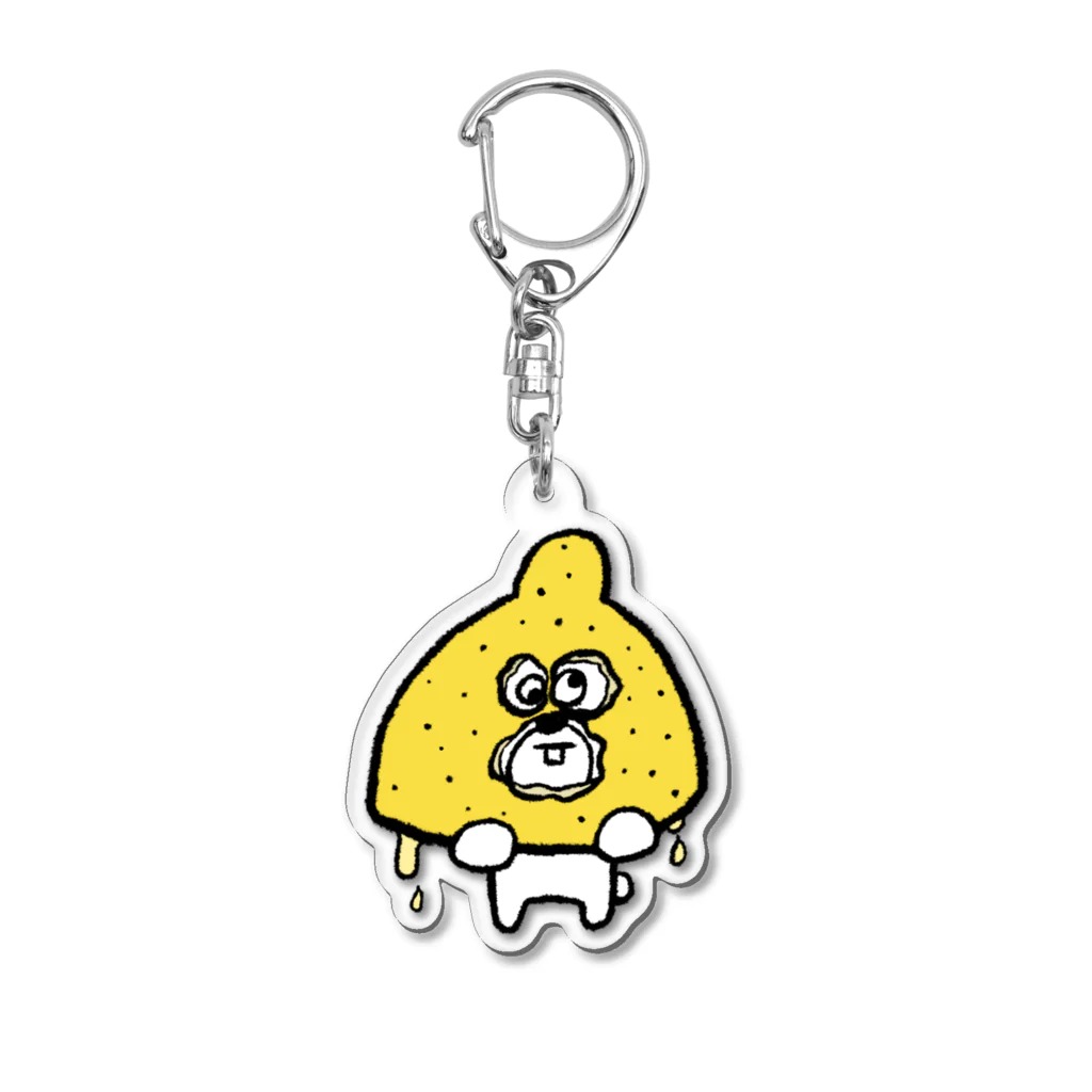 ちっちのレモンくま Acrylic Key Chain