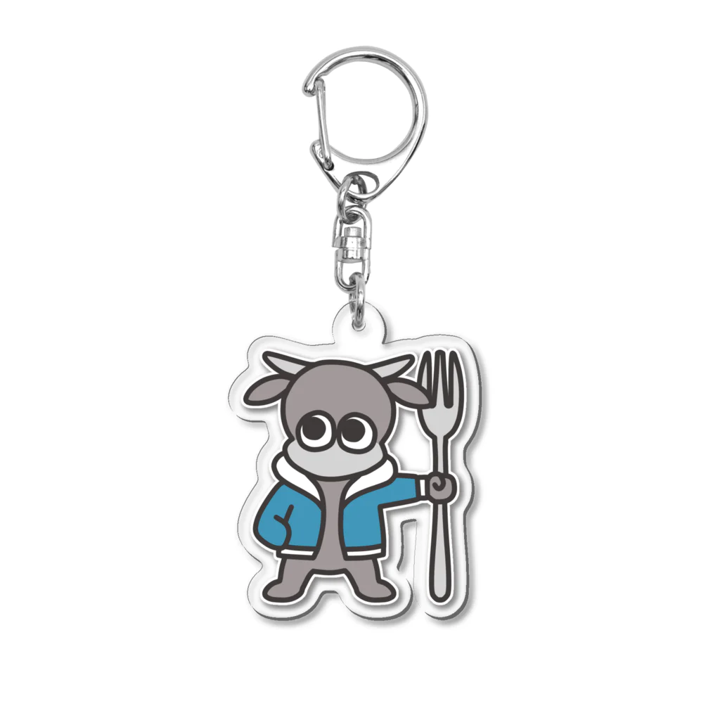 ぷなりつのステーキ兄弟(弟) Acrylic Key Chain