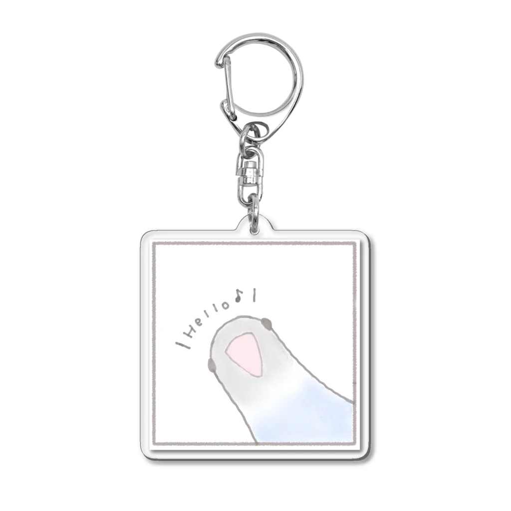 ちまぴーずのいわしのあいさつ♪ Acrylic Key Chain