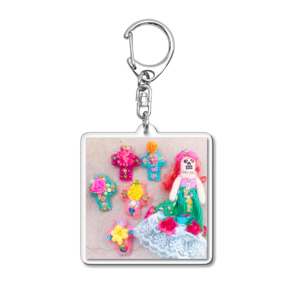 サヤパトリのカラベラちゃん Acrylic Key Chain