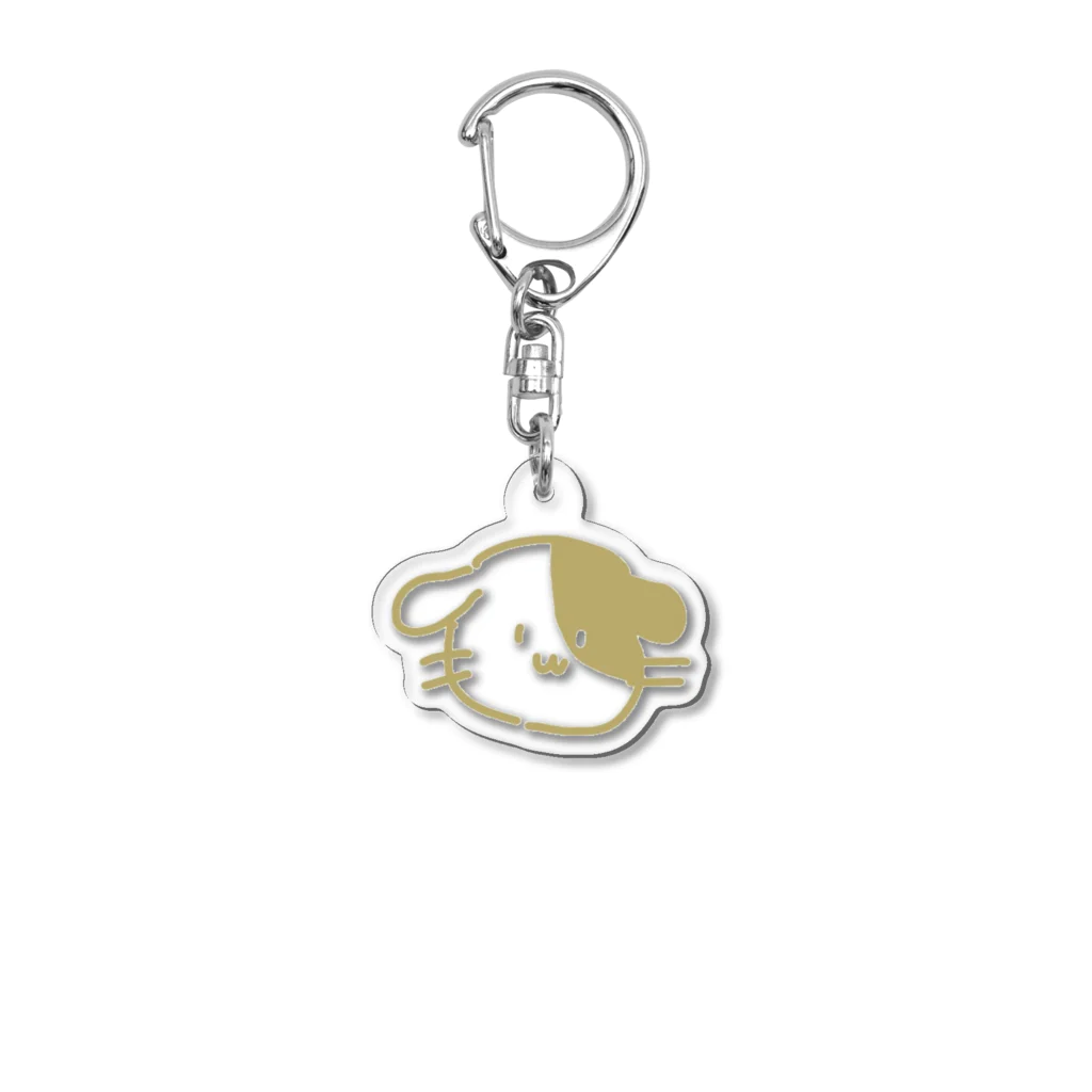 すずすずめのゆるいぬ（どうぶつシリーズ） Acrylic Key Chain