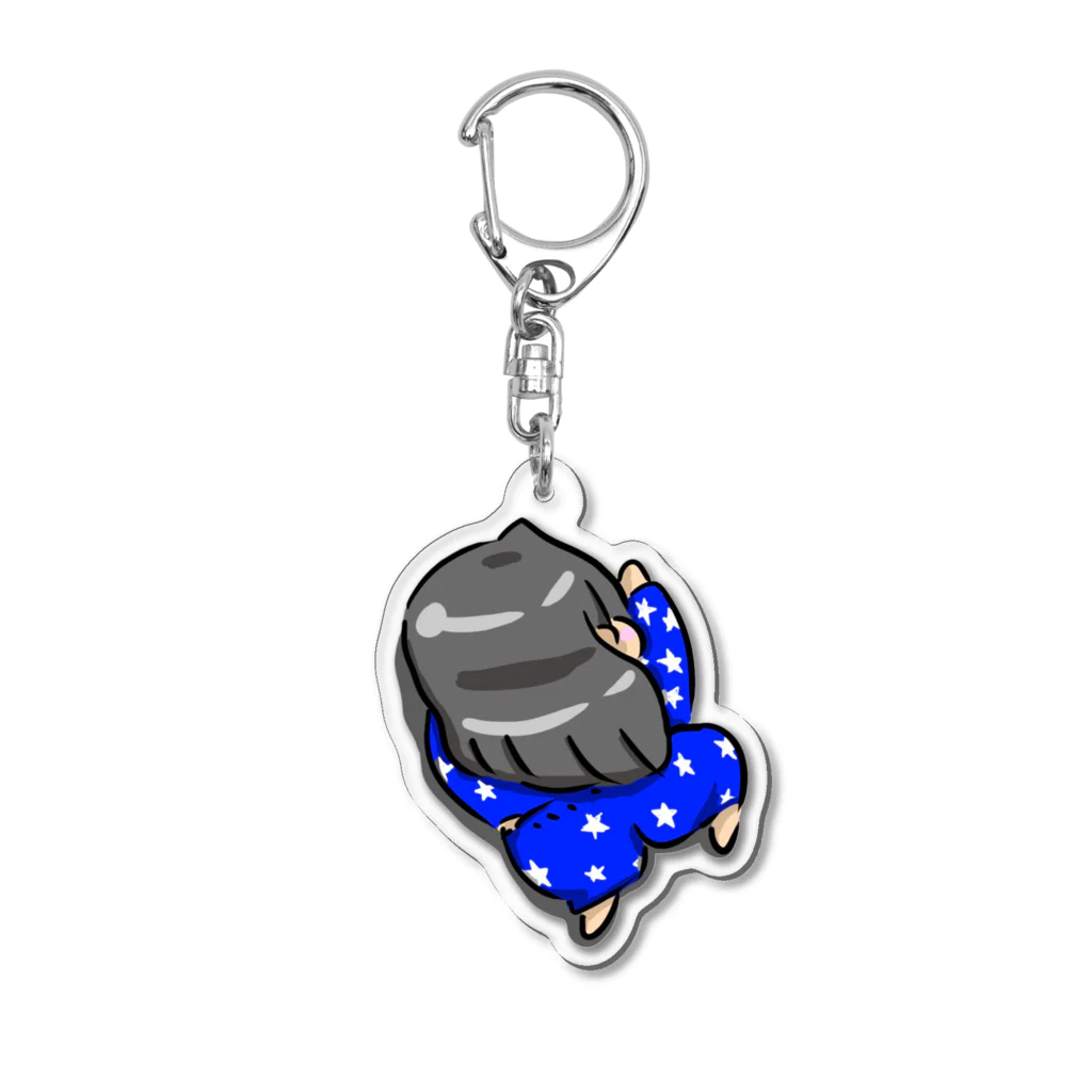 るなほしミュージアムのかききまなみキーホルダーTシャツA Acrylic Key Chain