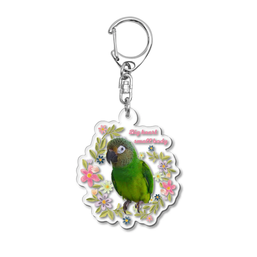 シモフリショップの小さい体におっきい心！それがシモフリ！ Acrylic Key Chain