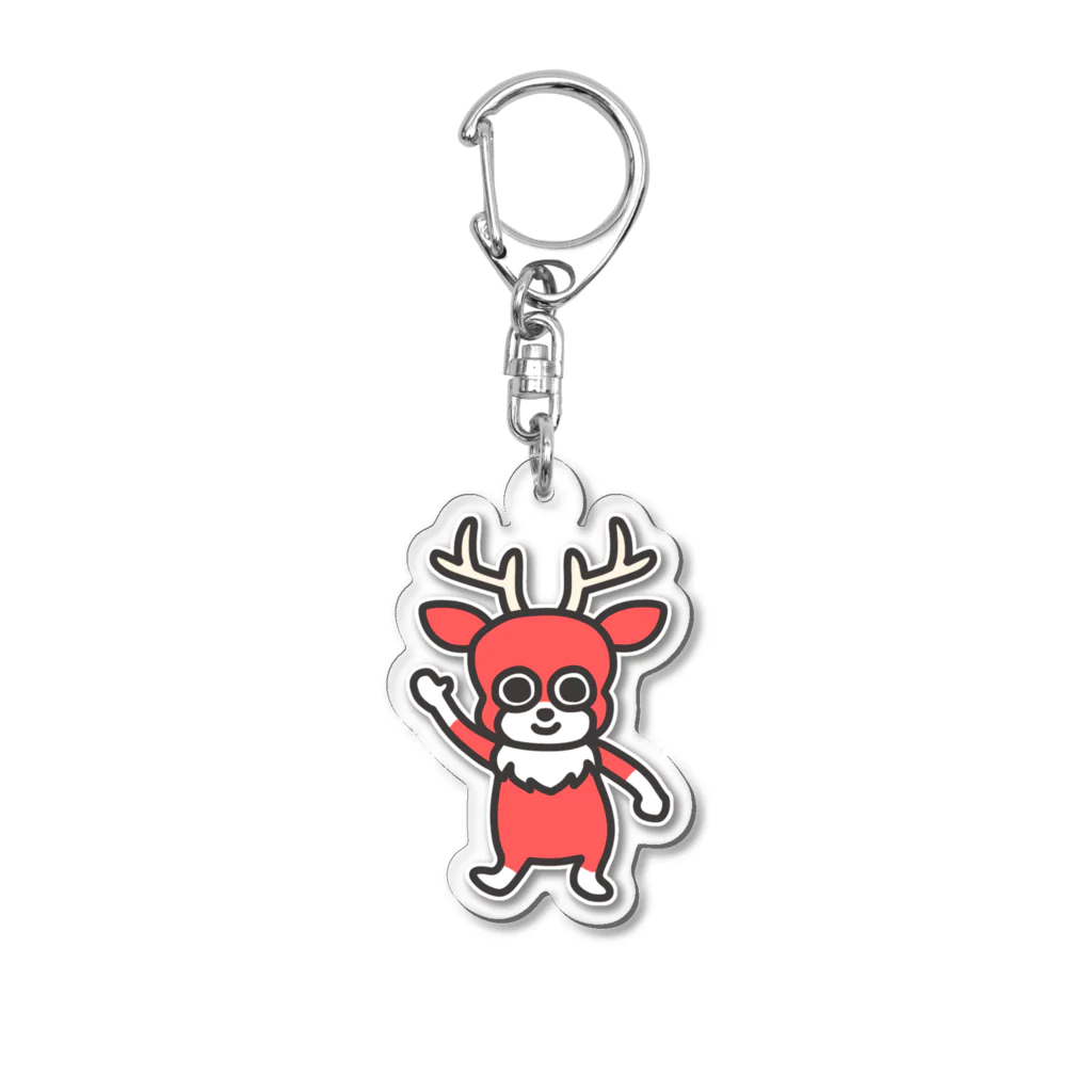 ぷなりつの赤毛のトナカイ Acrylic Key Chain