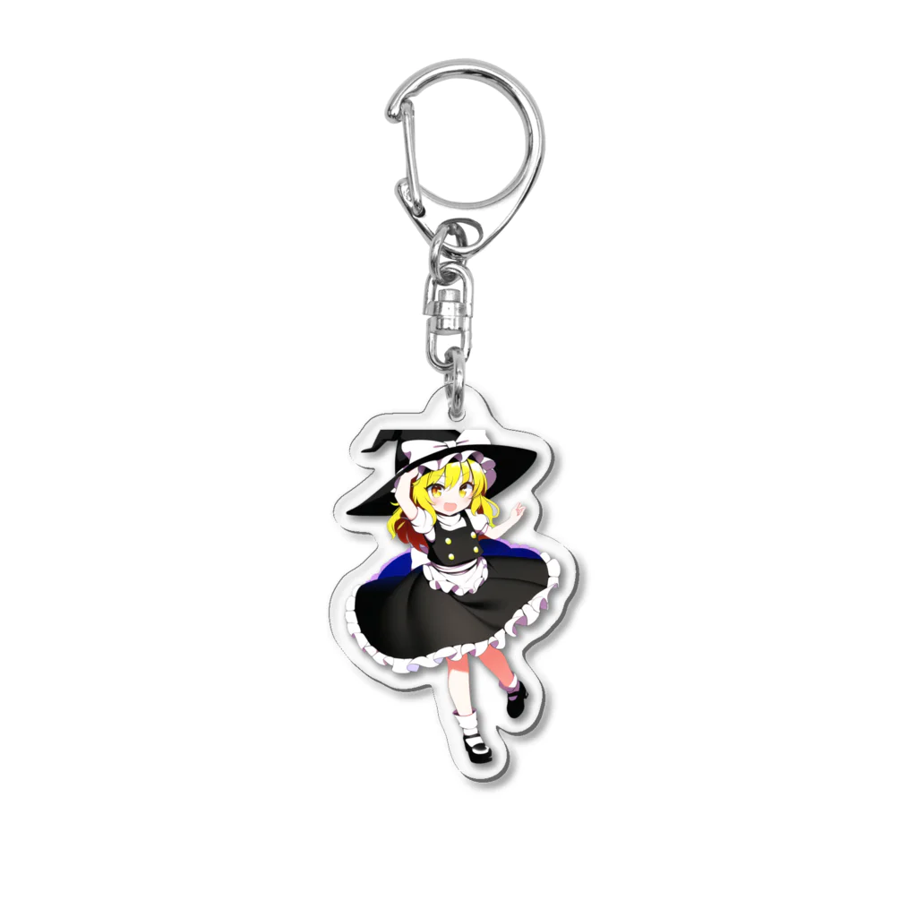 Sagittarius22のイラスト魔理沙 Acrylic Key Chain