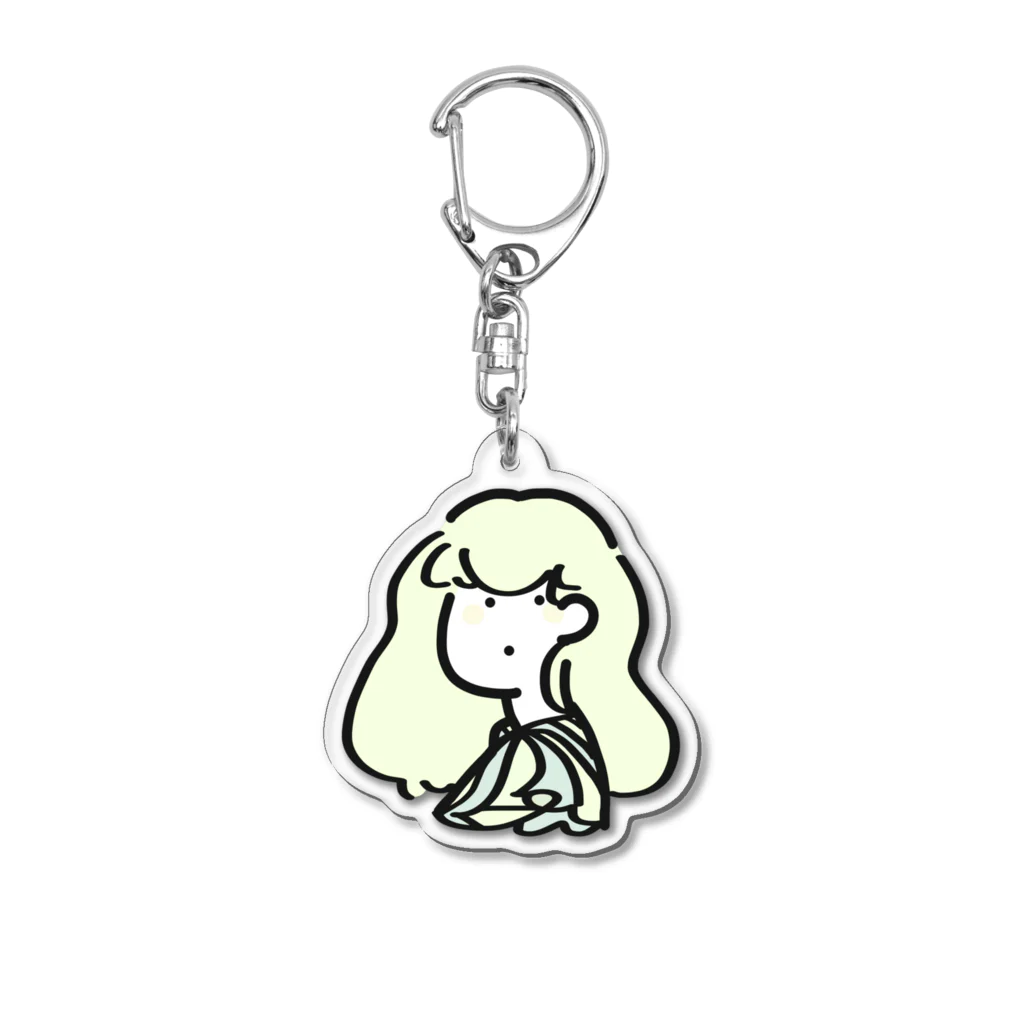 Ayaka Watanabeの綿菓子 Acrylic Key Chain