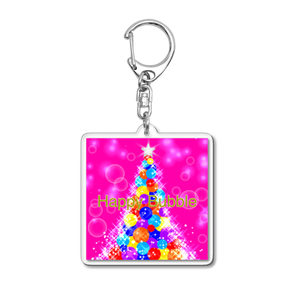 Fantasia stories のHappy Bubble  Acrylic Key Chain