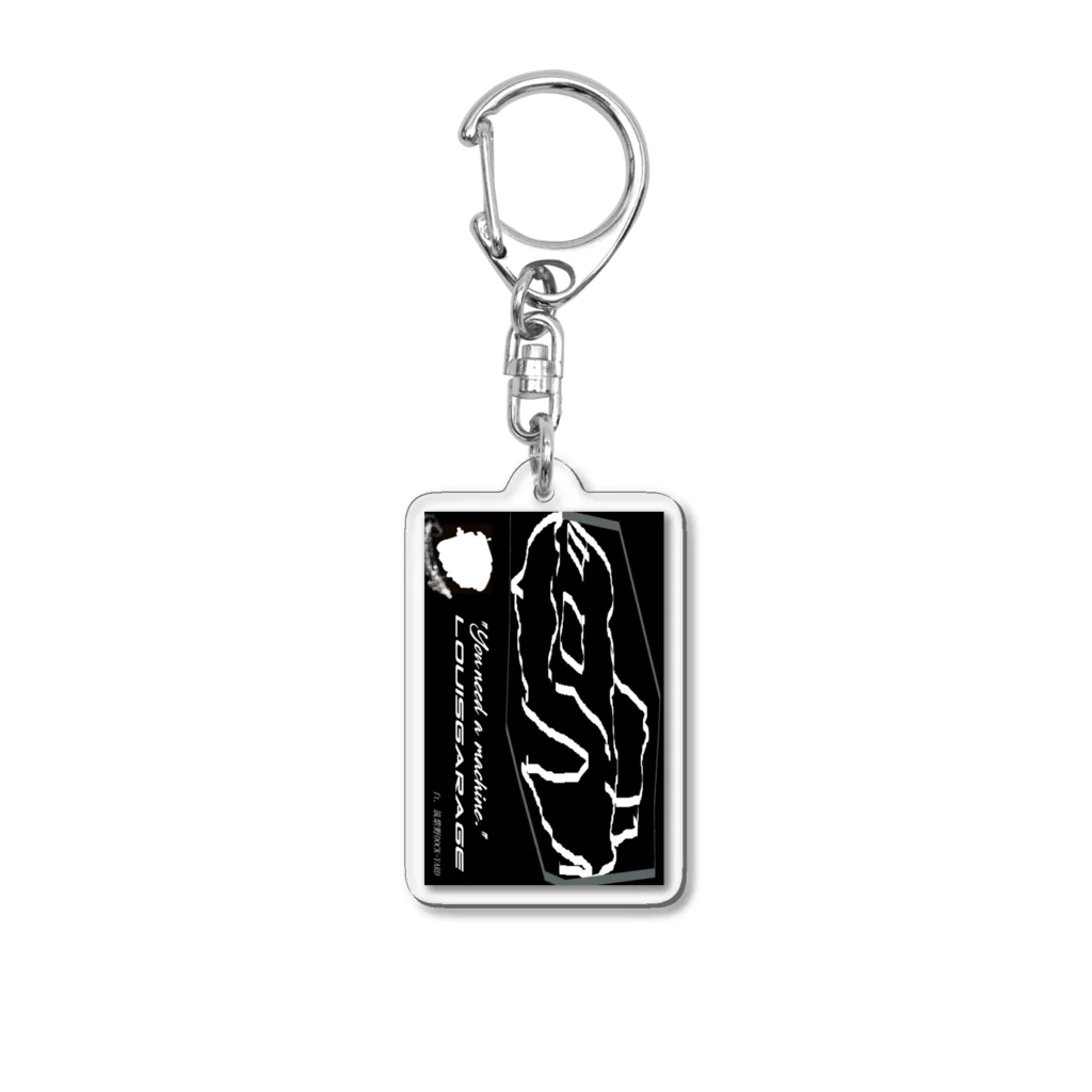 筑紫野 DOCK-YARDのロゴ 各種 Acrylic Key Chain