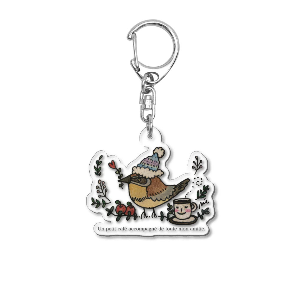 NoenoeMagicの谷中鳥ウィンターVa：01 Acrylic Key Chain