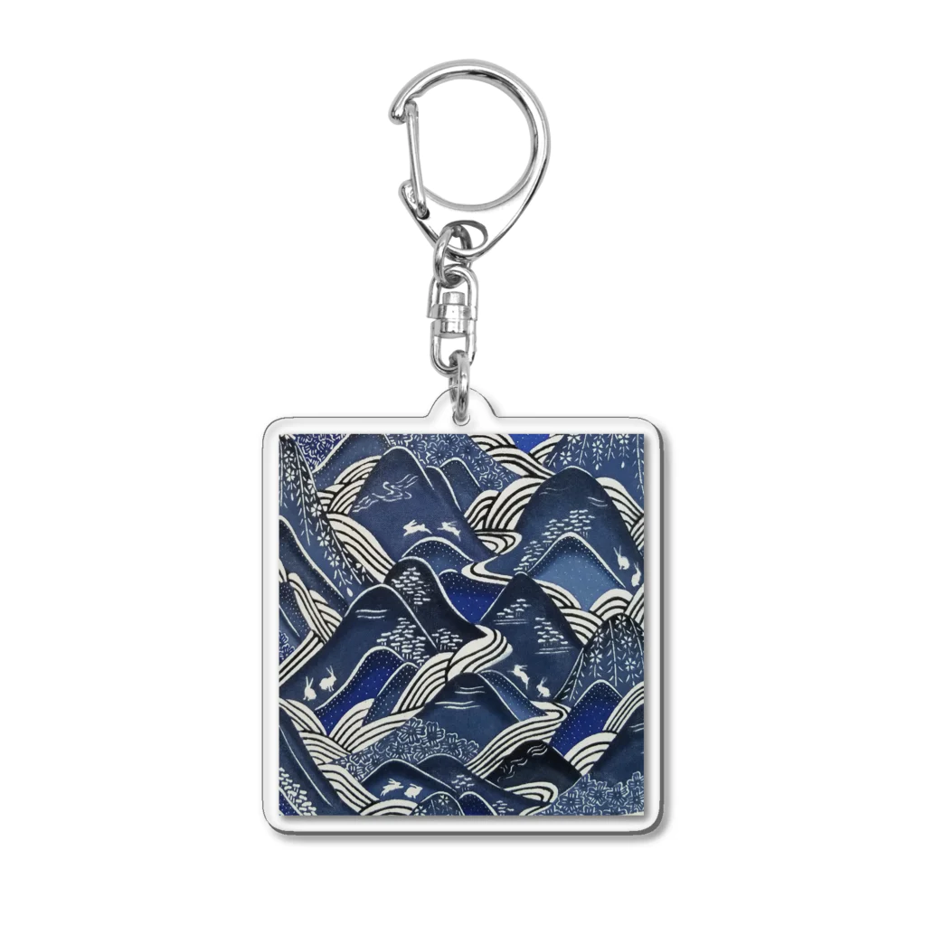 comomo629のMountains Acrylic Key Chain