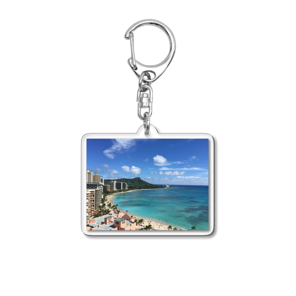 doyoubi333のハワイの風景 Acrylic Key Chain