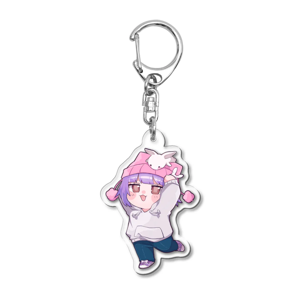 かげこ☠️💜のかげことたれうさ Acrylic Key Chain