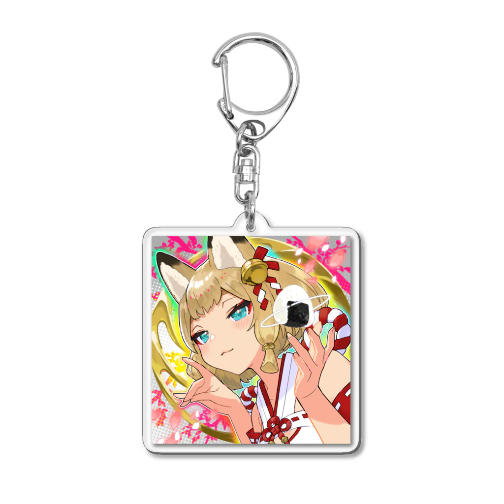 YusakuNaruseのMegami#02005 Acrylic Key Chain