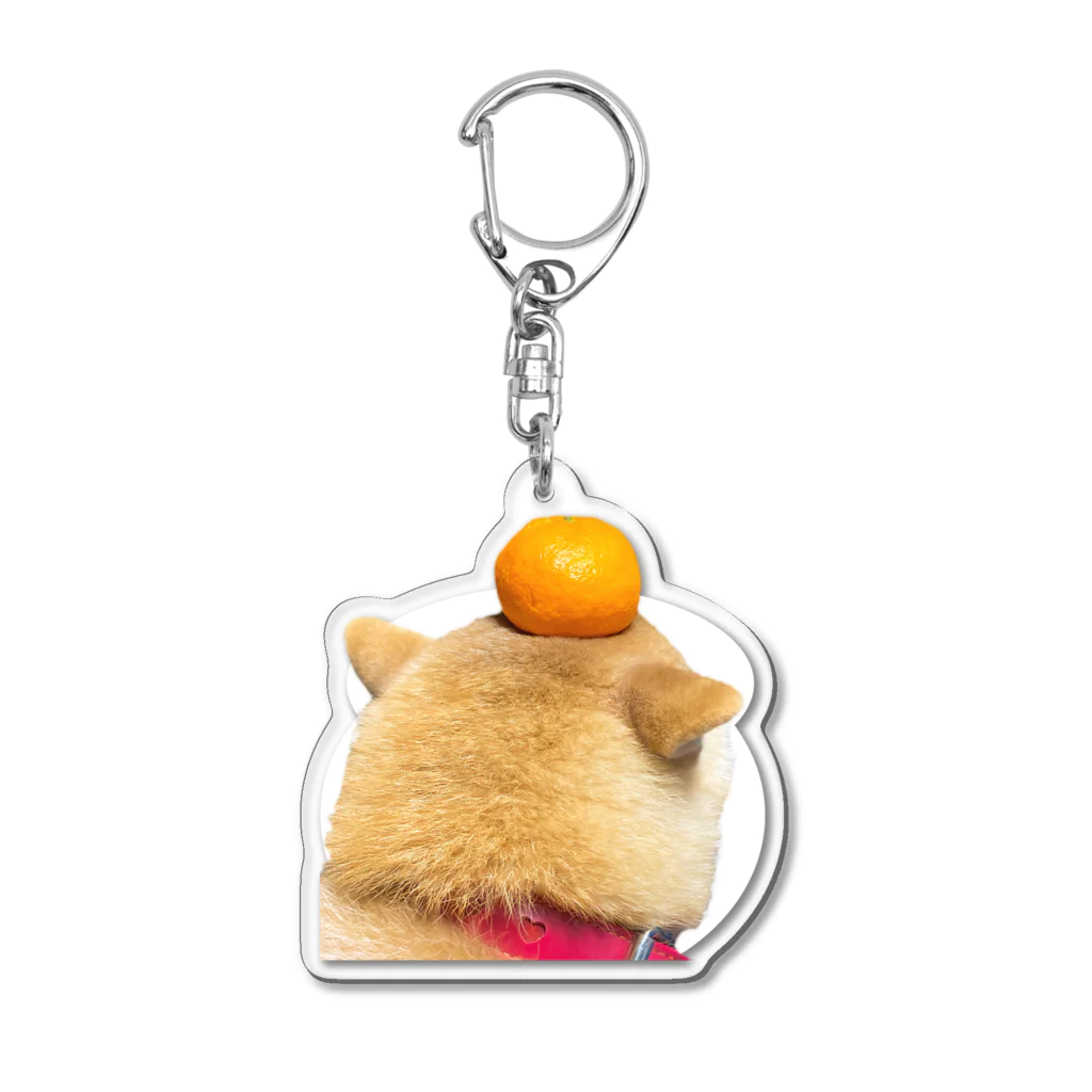inubotの鏡もちちゃん Acrylic Key Chain
