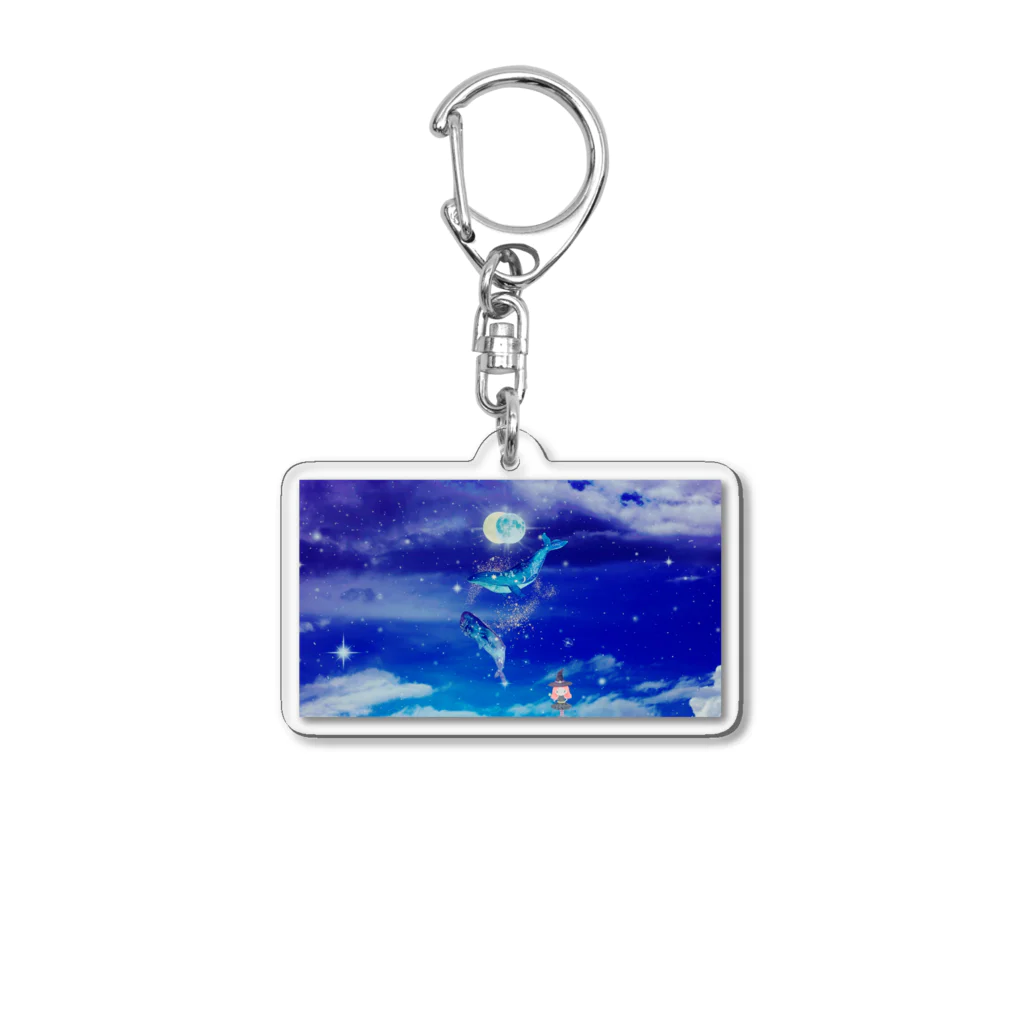 Fuwariの夜空の魔法🪄︎︎𓈒𓂂𓏸☆ Acrylic Key Chain