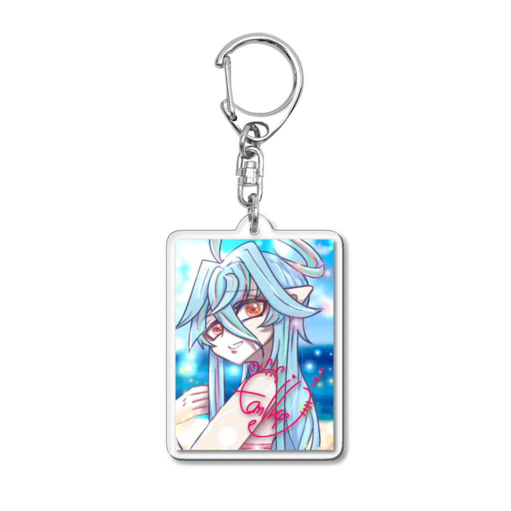 カミルペ・シャーロット・ベルの【真夏のカミルペ】 Acrylic Key Chain