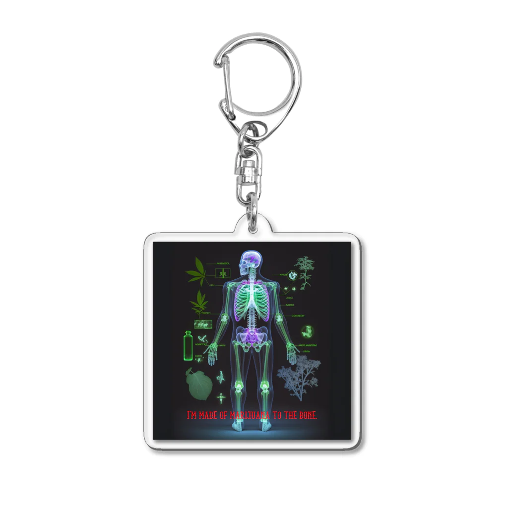 CulturesのSmoke- X-ray Acrylic Key Chain