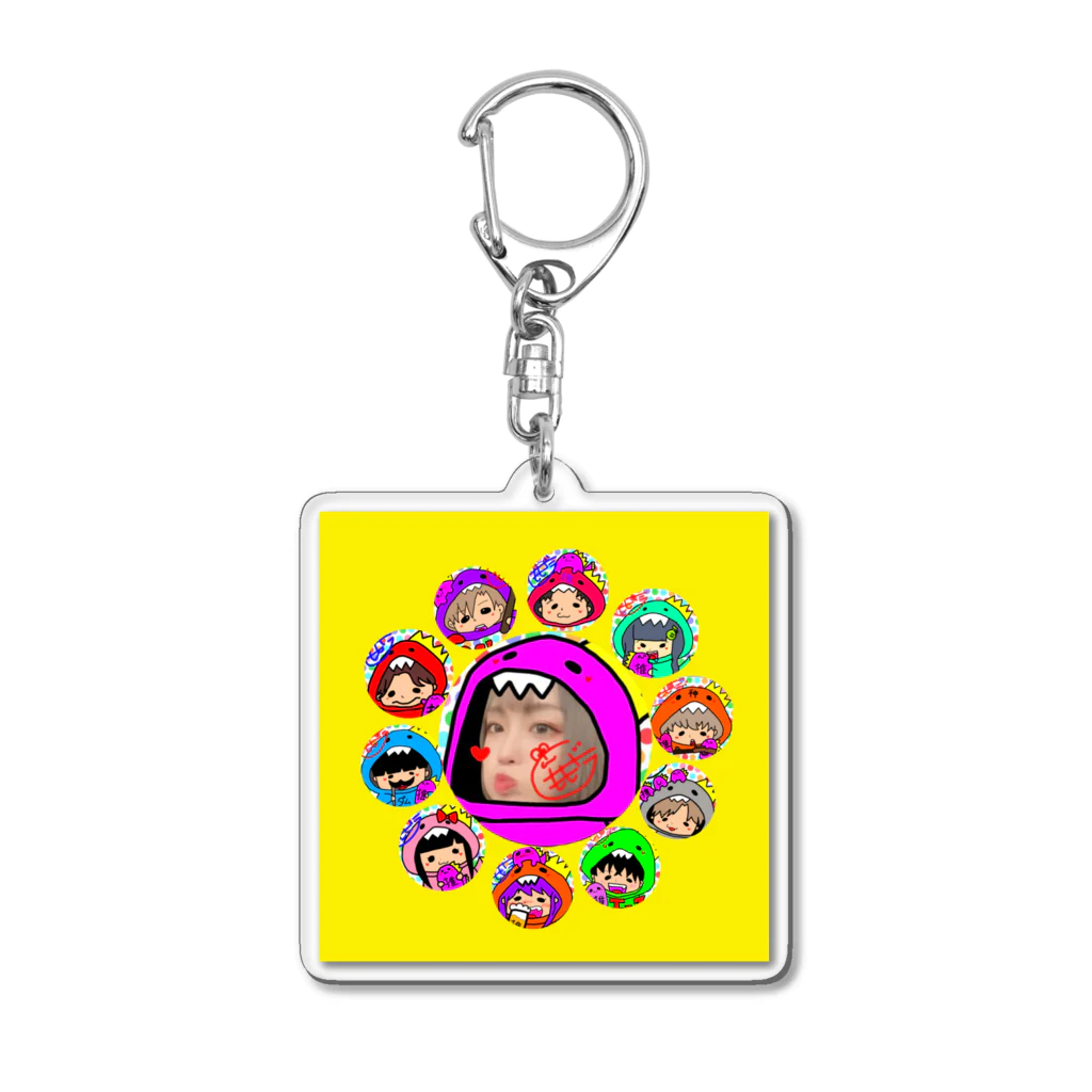 ももドラちゃんのドラファミリー①数量限定🌟 Acrylic Key Chain