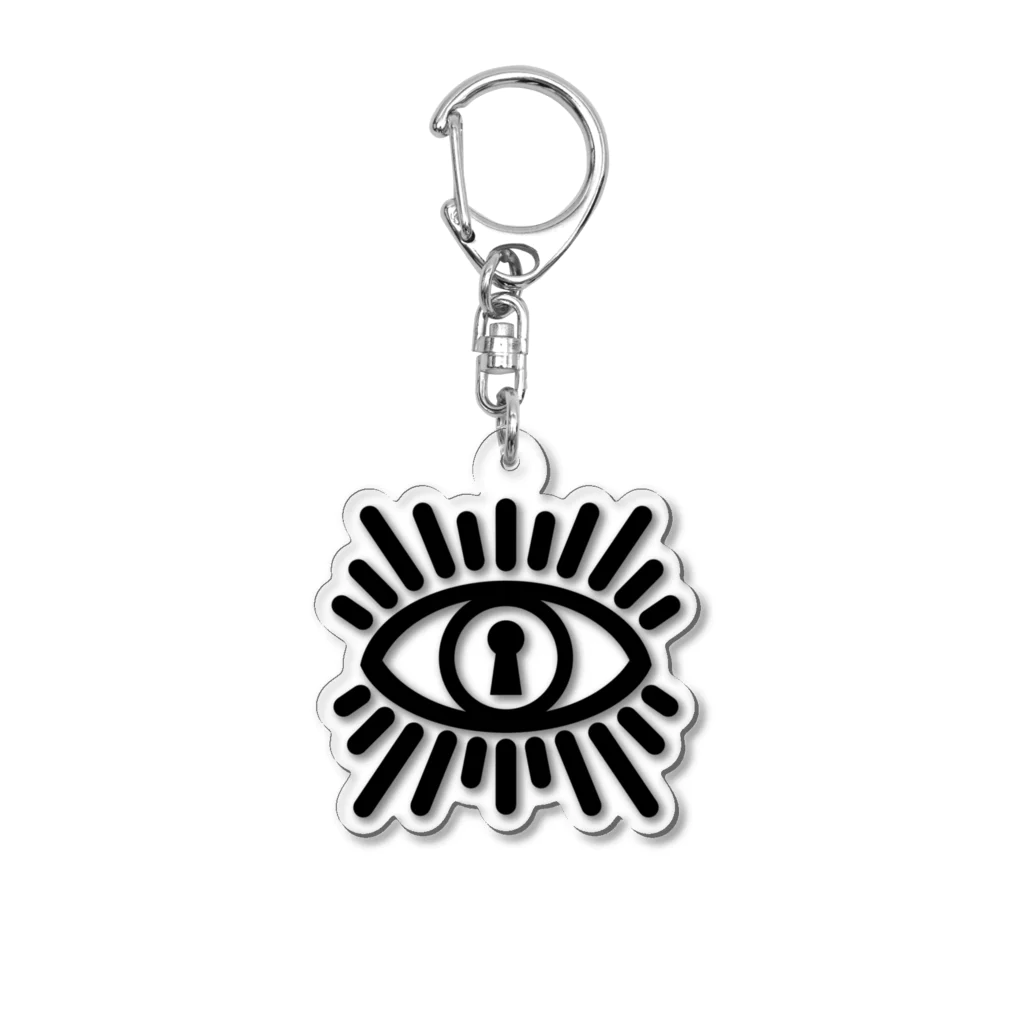 かぎあな工房のかぎあなの目 〜The keyhole’s eye〜 Acrylic Key Chain