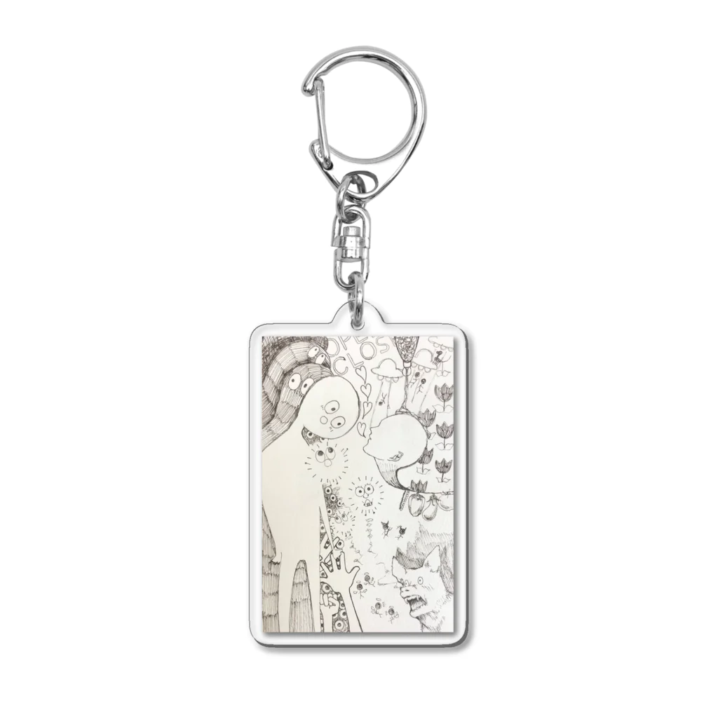 KumiのDream Acrylic Key Chain