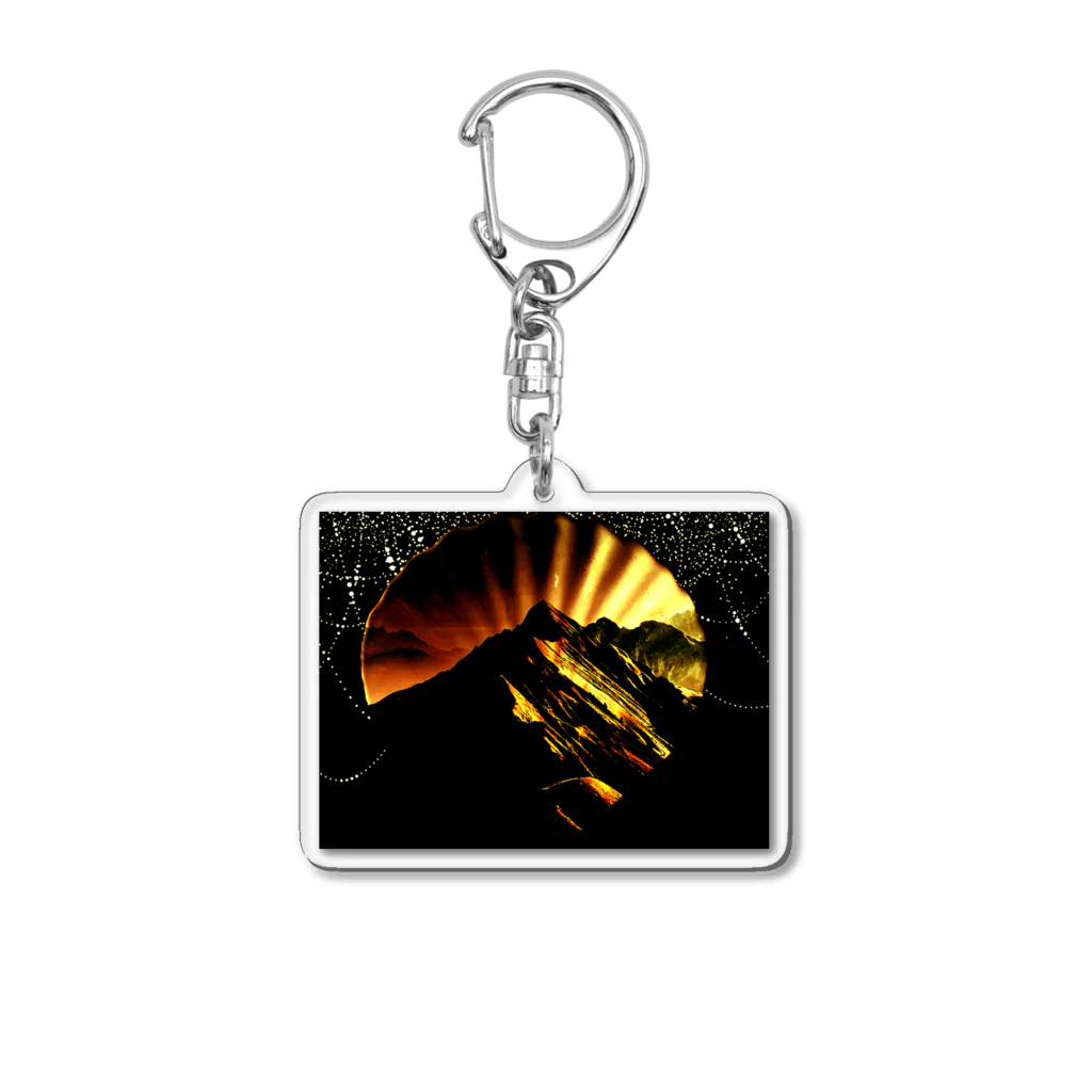 SENNOSUZUのgold mine Acrylic Key Chain