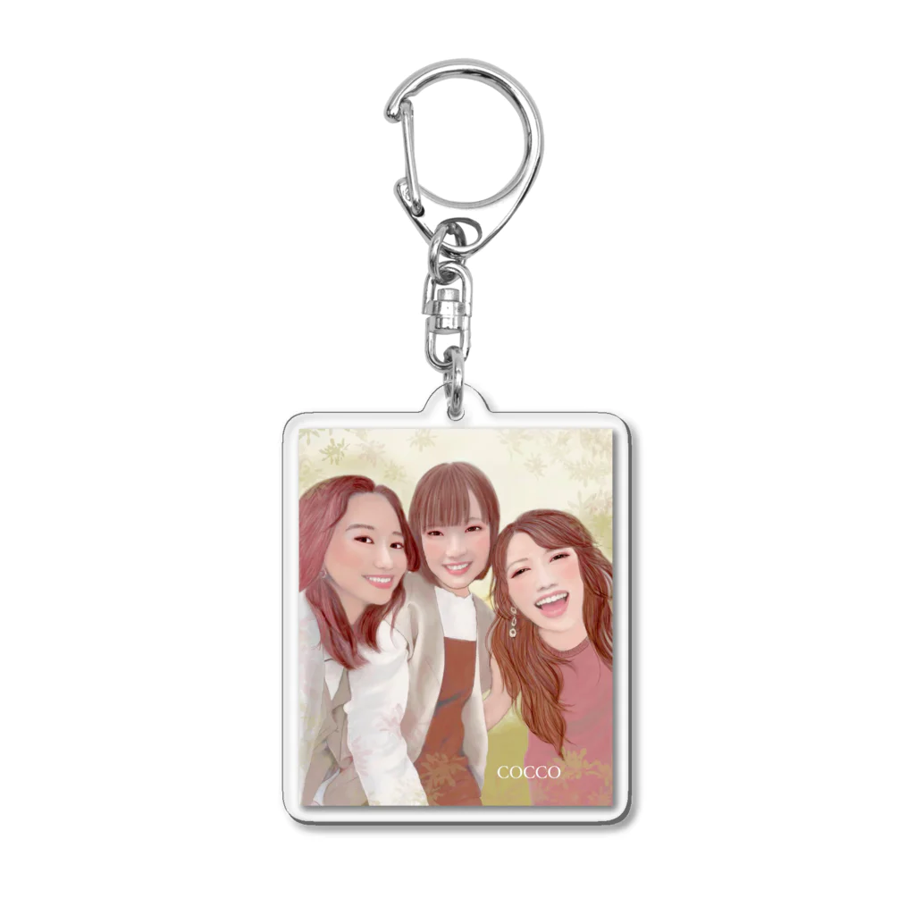 こっこさんのお店のBest Friends Acrylic Key Chain