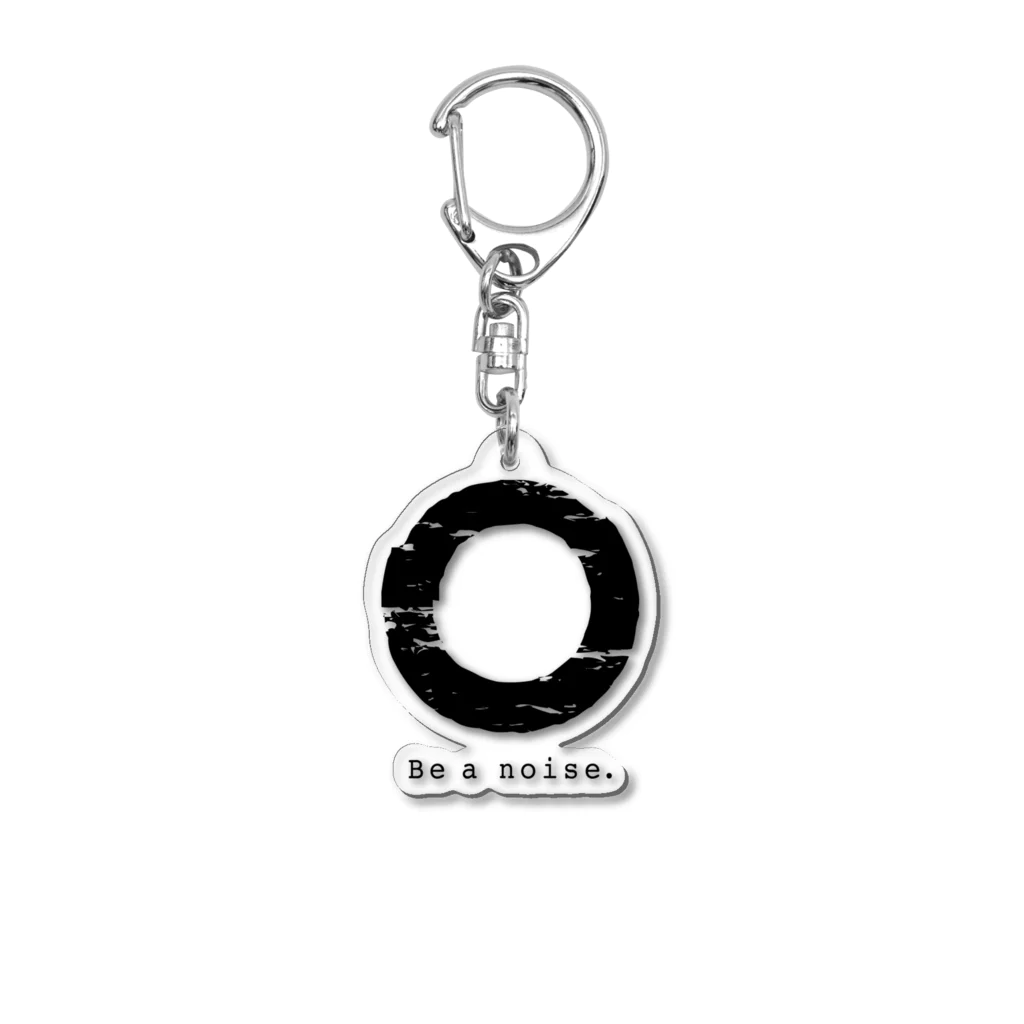 noisie_jpの【O】イニシャル × Be a noise. Acrylic Key Chain