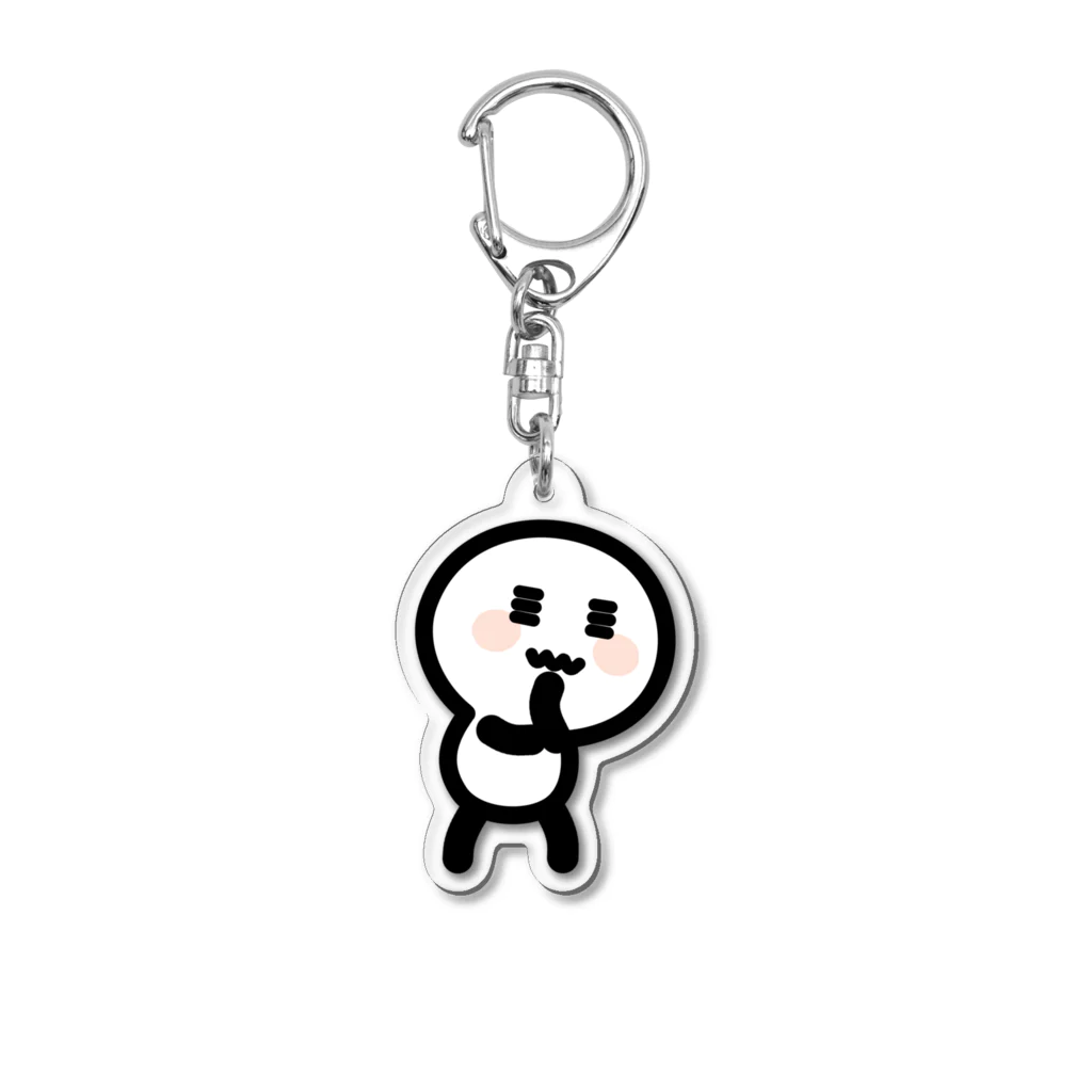 とろけるでべちゃんのかんがえる でべちゃん Acrylic Key Chain