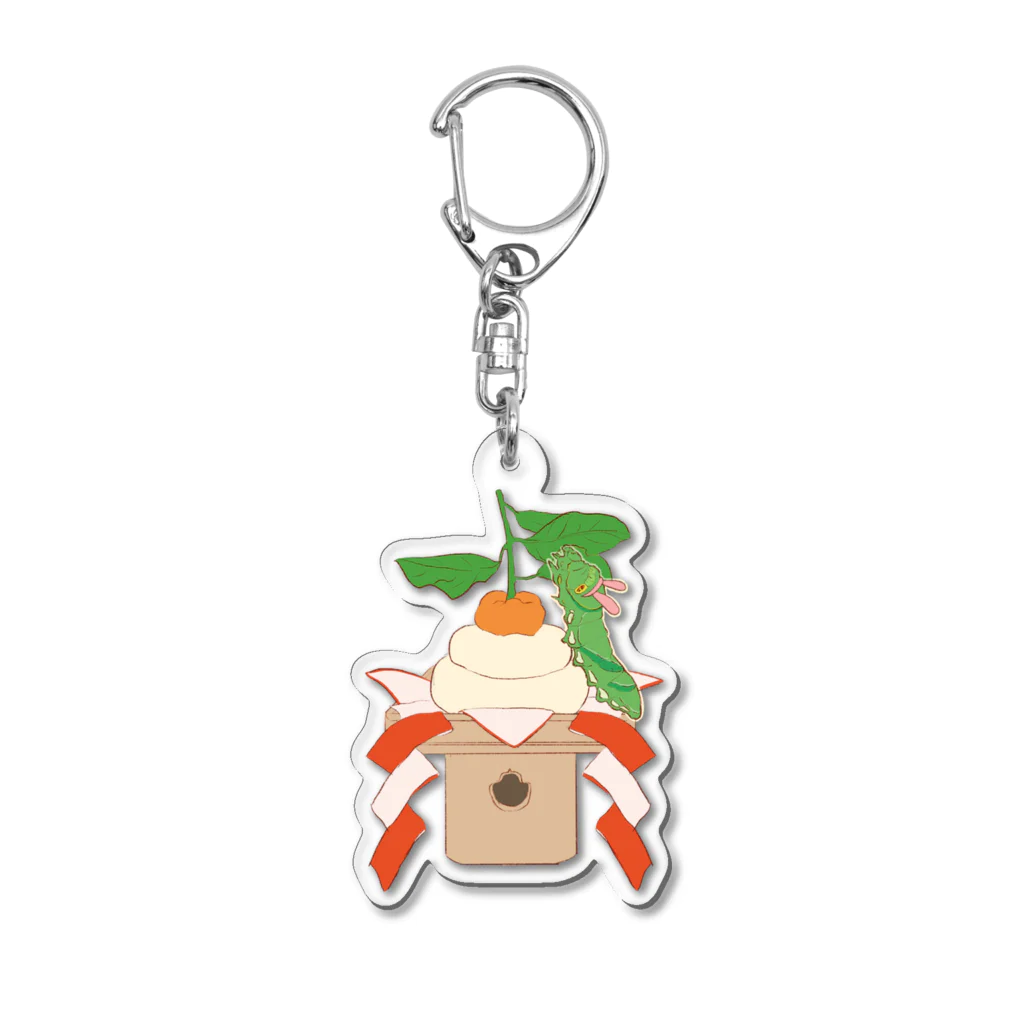 kitaooji shop SUZURI店の怪盗バニいも Acrylic Key Chain