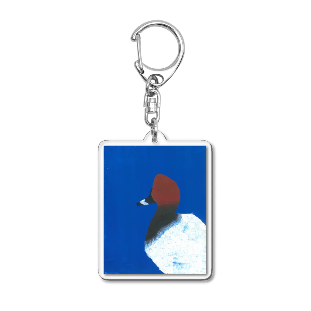 PRSのホシハジロ♂ Acrylic Key Chain