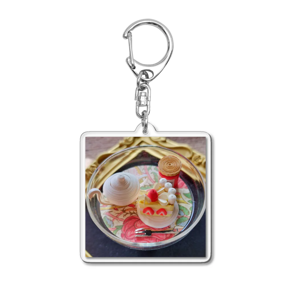 Shirome@年末年始出品祭り🎁💕︎のクイリングティーセット Acrylic Key Chain