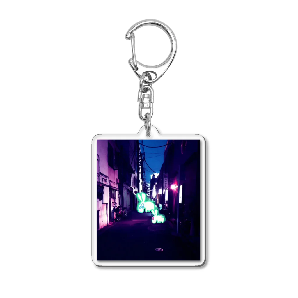 moss_baseのnapo & apo 邂逅 Acrylic Key Chain