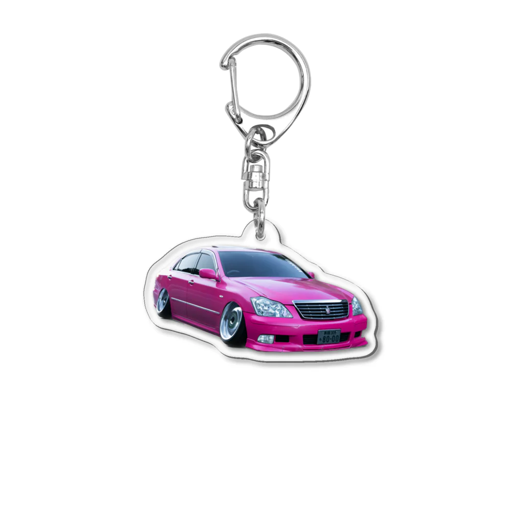 りぃクラのローリングぴーちゃん Acrylic Key Chain