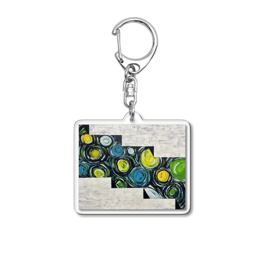 山口渚のScramble Acrylic Key Chain