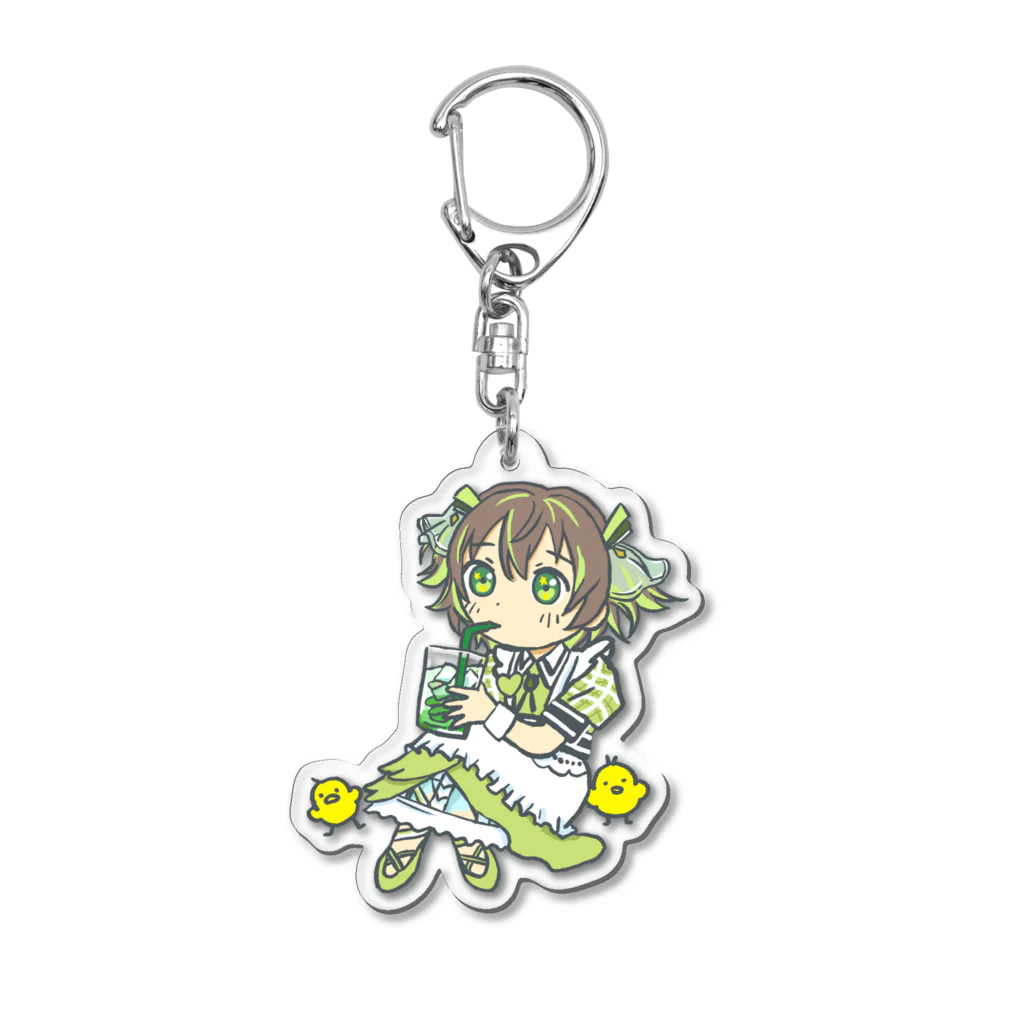 ことり ゆうい🐣❓の1月コラボ記念グッズ Acrylic Key Chain