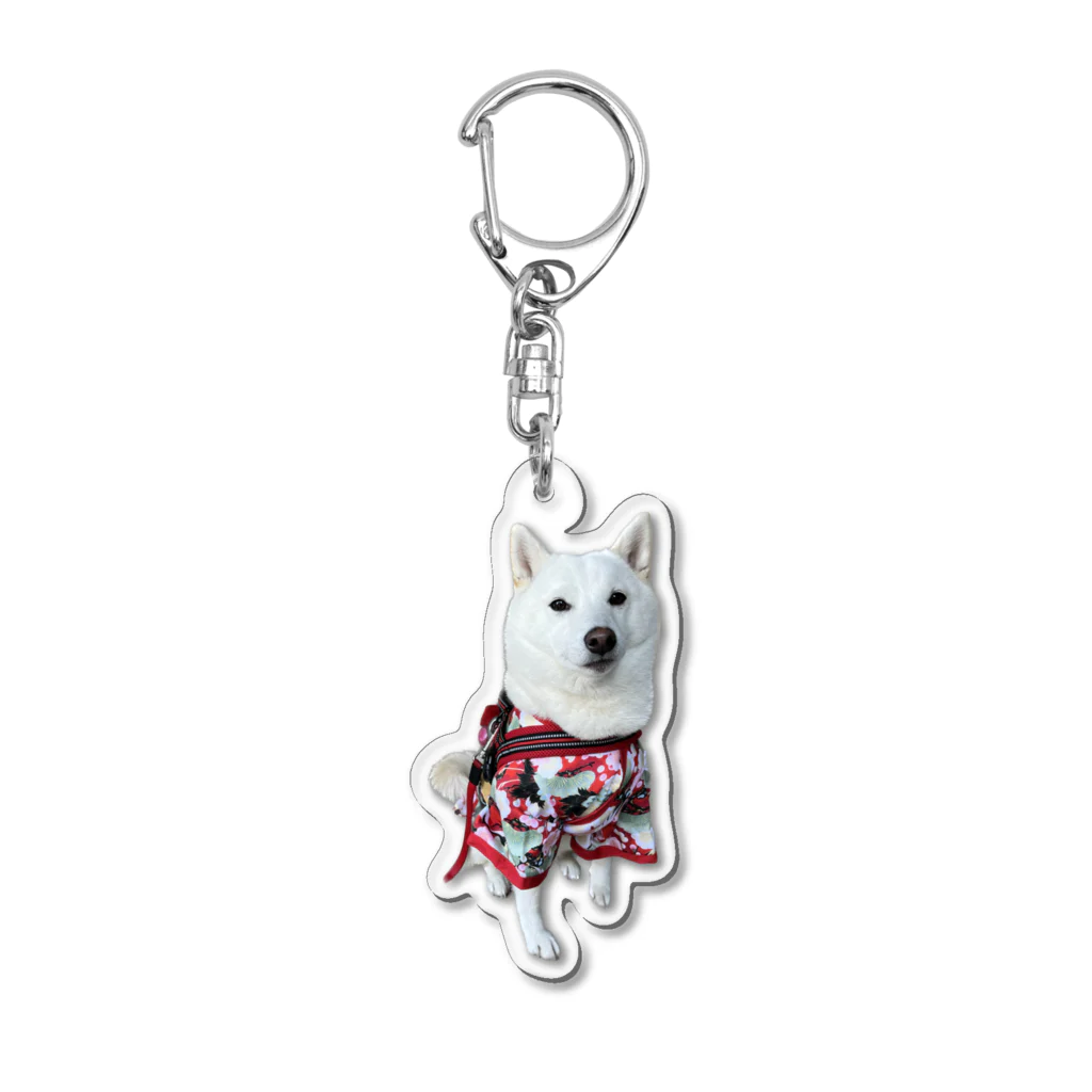 こまこちゃんの振袖でおほほ Acrylic Key Chain