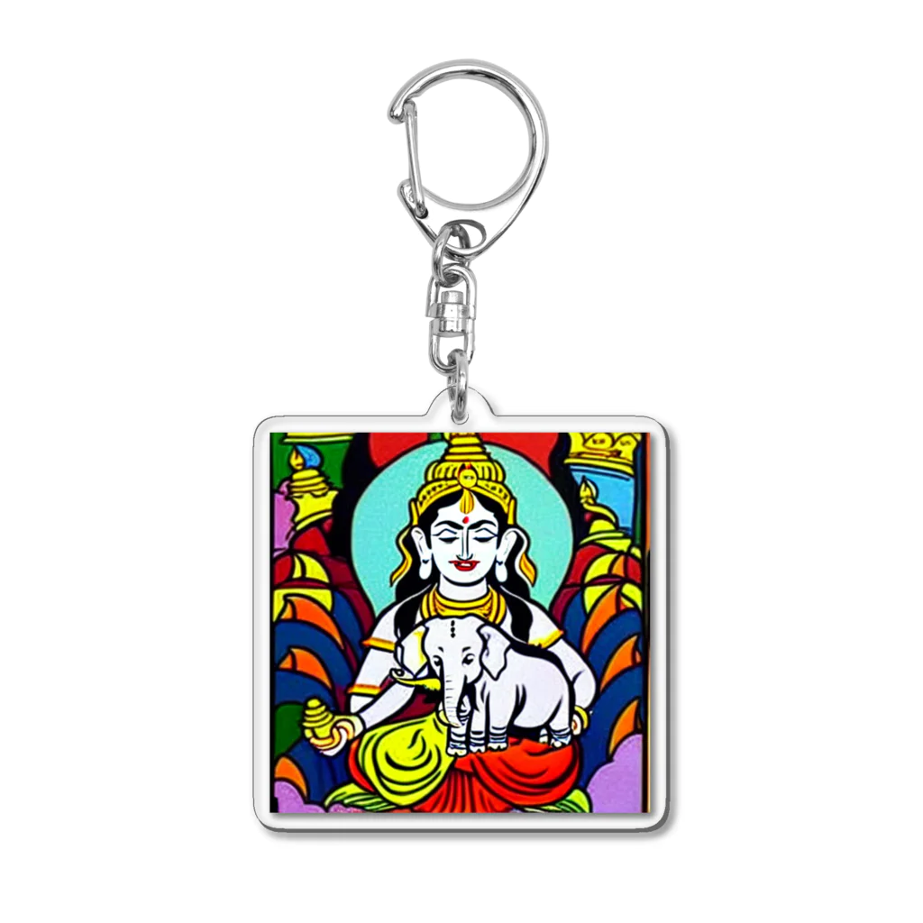 Tsuboiの-The World Gods- Acrylic Key Chain