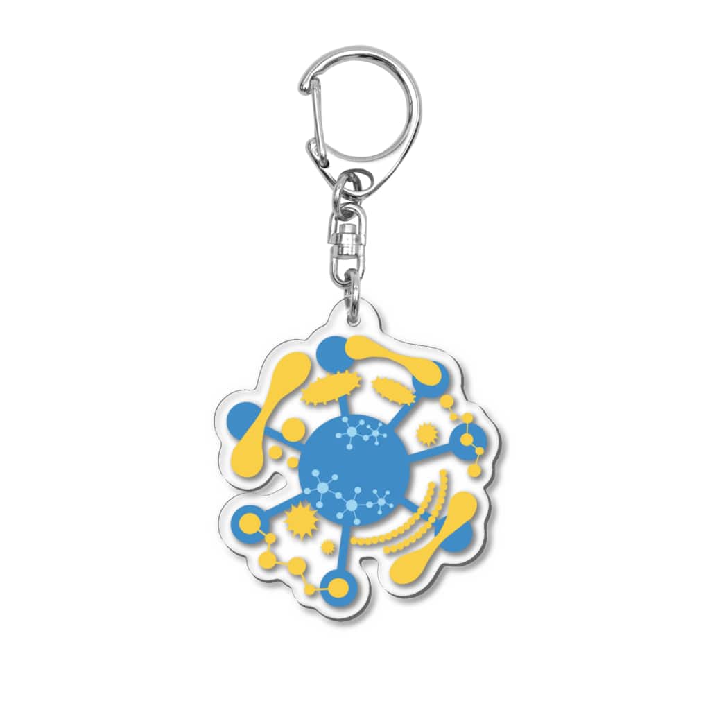 鯨坂工芸のtiny space Acrylic Key Chain
