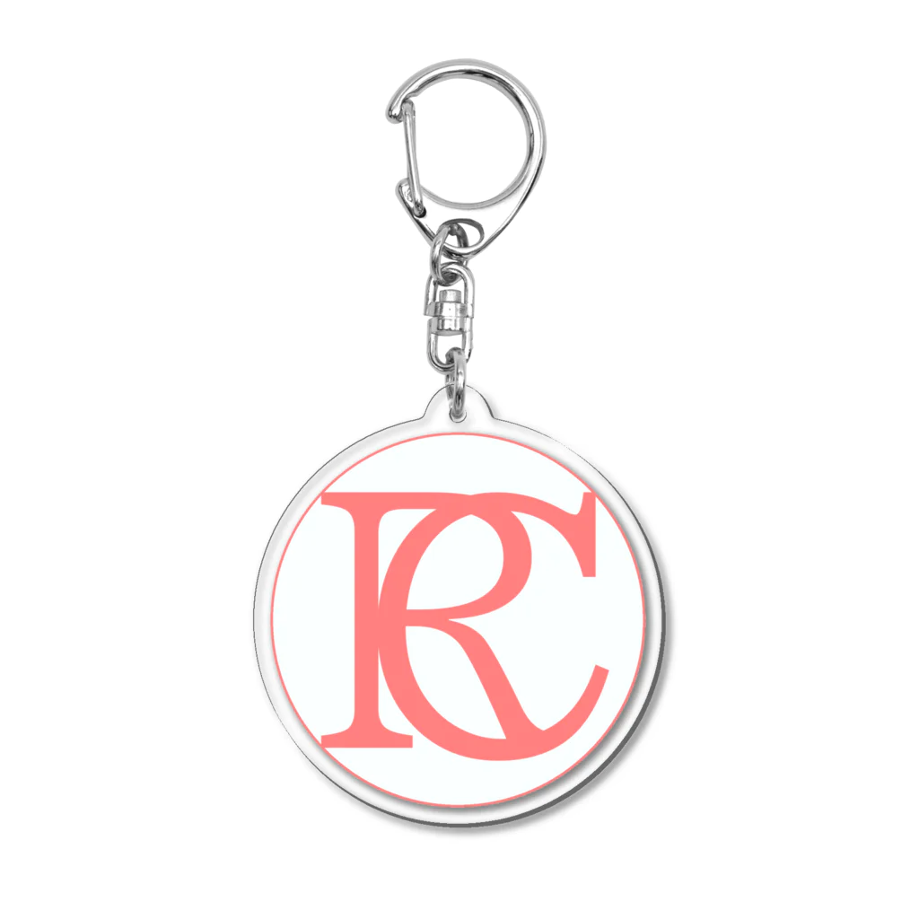 roze_einsのチャンネルロゴ入り Acrylic Key Chain