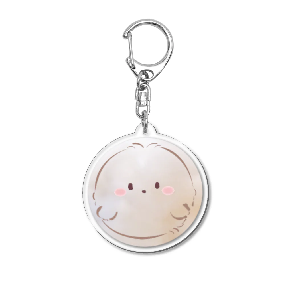 今朝のぱさぱさ（ショップ）のケサランパサランのケサパサ Acrylic Key Chain