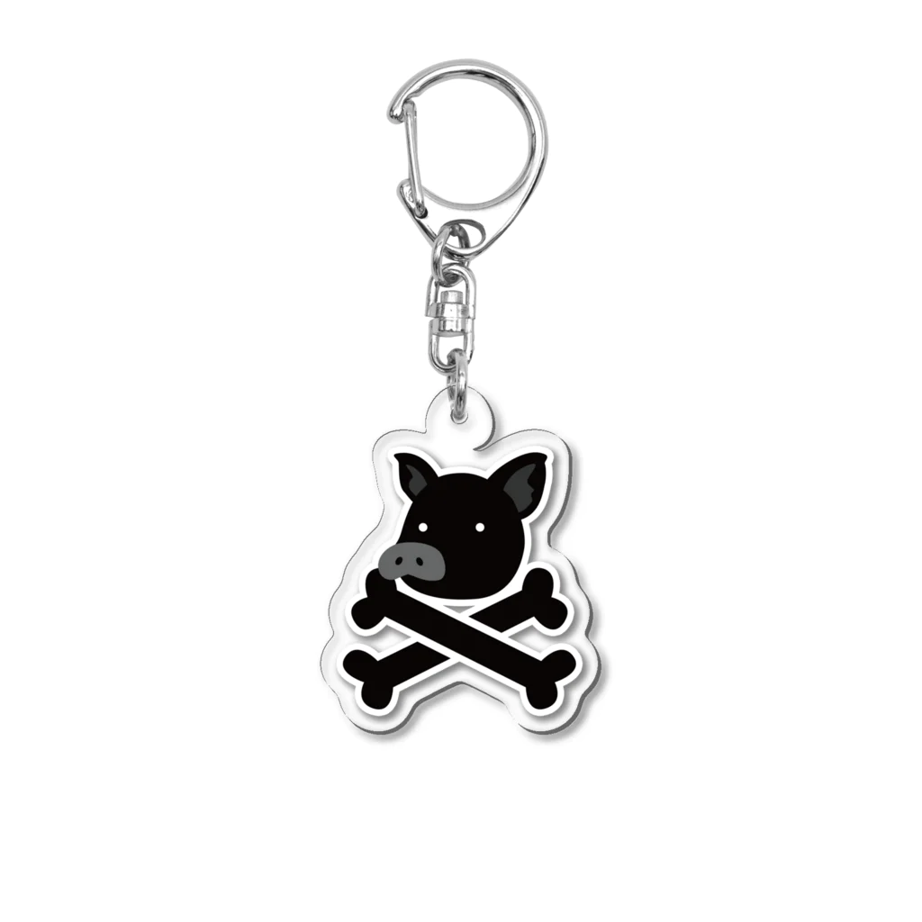 *ditech [dí:tek]のとんこつシリーズ Acrylic Key Chain