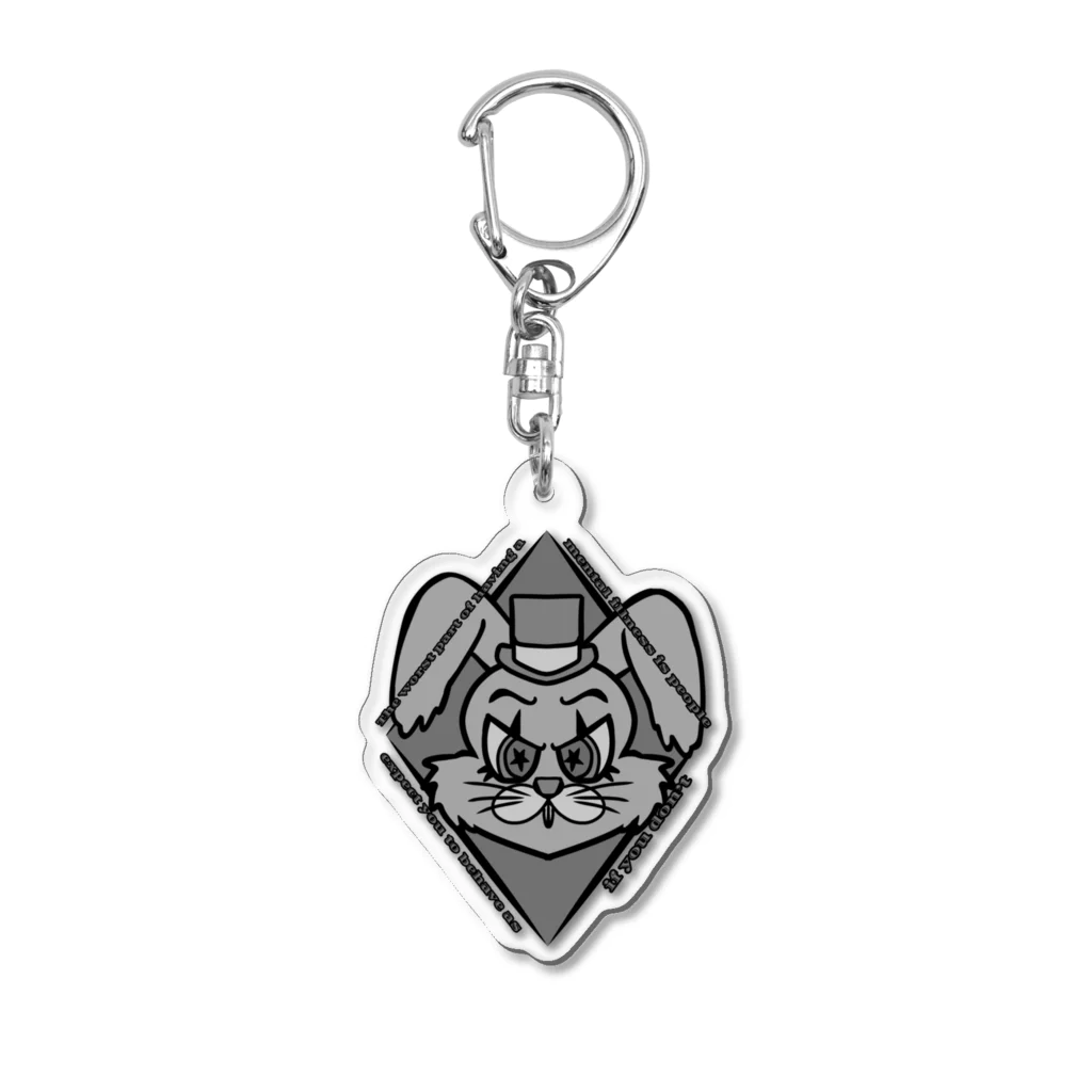 あられんしょっぷのラピエロ黒 Acrylic Key Chain