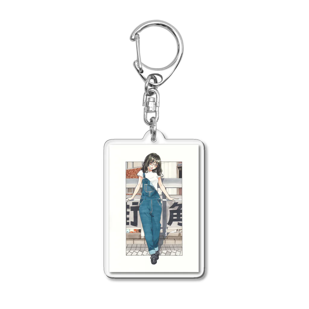 RYUTA・T／イラストレーターの街角女子 Acrylic Key Chain